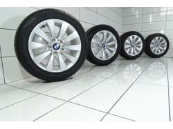 4x Koła 225 50 R17 94 W BMW OE 5x120 37 Srebrny