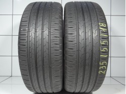 2x Continental EcoContact 6 235 55 R18 104 T  [2021] 65%