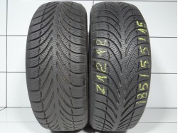 2x Bfgoodrich G-Force Winter 185 55 R15 82 T  [2015] 80%