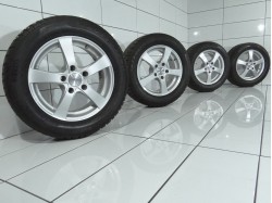 4x Koła 225 55 R16 95 H Dezent 5x120 20 Srebrny