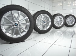 4x Koła 225 55 R17 97 H BMW OE 5x112 52 Srebrny