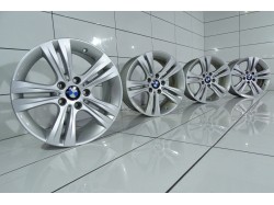 4x Felgi 17' BMW OE 5x120 37 72,5 Srebrny