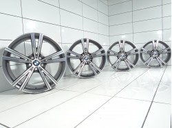 4x Felgi 19' BMW OE 5x112 27 66,6 Grafit Polerka