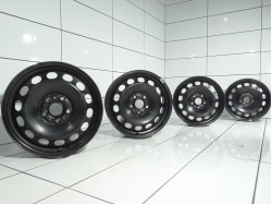 4x Felgi 16' VOLKSWAGEN OE 5x112 48 57 Czarny