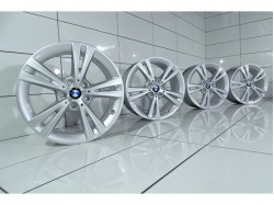 4x Felgi 17' BMW OE 5x112 54 66,6 Srebrny