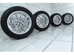 4x Koła 225 55 R17 97 Y BMW OE 5x112 27 Srebrny