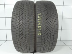 2x Bridgestone WEATHERCONTROL A005EVO 225 60 R18 100 H  [2022] 75%