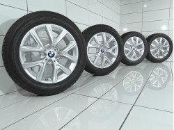 4x Koła 205 60 R17 93 H BMW OE 5x112 39 Srebrny