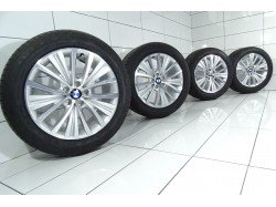 4x Koła 255 50 R19 107 W BMW OE 5x120 48 Srebrny