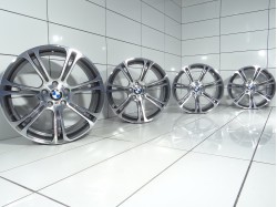 4x Felgi 19' BMW OE 5x120 31 72,6 Grafit Polerka