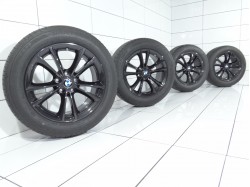 4x Koła 225 55 R17 97 W BMW OE 5x112 27 Czarny