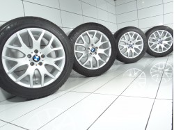 4x Koła 255 50 R19 107 V BMW OE 5x120 48 Srebrny