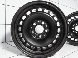 4x Felgi 15' MERCEDES OE 5x112 37 66,6 Czarny