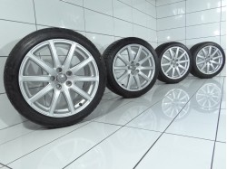 4x Koła 245 40 R18 97 V AUDI OE 5x112 52 Srebrny