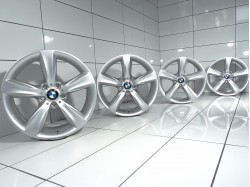 4x Felgi 19' BMW OE 5x120 38 72,6 Srebrny
