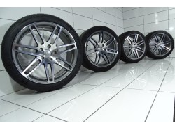 4x Koła 295 35 R21 107 Y AUDI OE 5x130 44 Srebrny poler