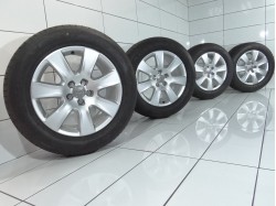 4x Koła 255 55 R18 109 Y AUDI OE 5x112 28 Srebrny