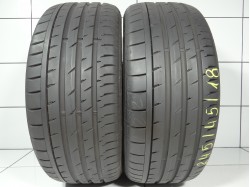 2x Continental CONTISPORTCONTACT 3ESSR 245 45 R18 96 Y  [2022] 80%