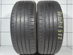 2x Continental EcoContact 6 225 45 R18 91 W  [2021] 75%