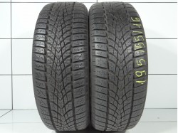 2x Dunlop SP Winter Sport 4D 195 55 R16 87 T  [2018] 90%