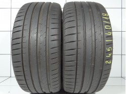 2x Michelin PILOT SPORT 4 245 40 R18 97 Y  [2021] 80%