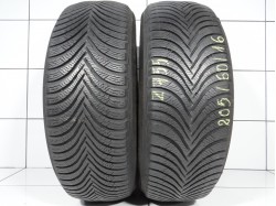 2x Michelin Alpin 5 205 60 R16 96 H  [2017] 80%
