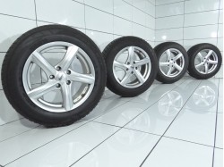 4x Koła 195 65 R16 92 H WINTERREIFEN 5x112 40 Srebrny