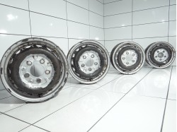 4x Felgi 15' MERCEDES OE 5x130 83 84 Srebrny