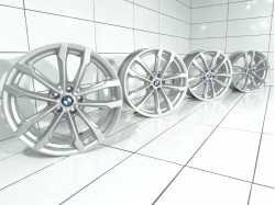 4x Felgi 19' BMW OE 5x112 32 66,6 Srebrny