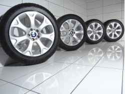 4x Koła 255 50 R19 107 V BMW OE 5x120 48 Srebrny