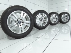 4x Koła 225 55 R16 95 H PLW 5x120 18 Srebrny