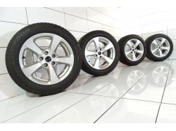 4x Koła 225 55 R17 97 H BORBET 5x120 30 Srebrny