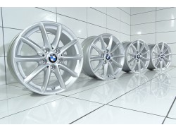 4x Felgi 16' BMW OE 5x112 52 66,5 Srebrny