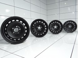 4x Felgi 15' VOLVO 5x108 43 65 Czarny
