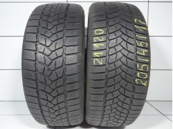2x Firestone WINTERHAWK3 205 45 R17 88 V  [2017] 80%