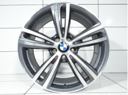 1x Felgi 19' BMW OE 5x120 36 72,6 Grafit Polerka