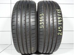 2x Goodyear EAGLE F1 ASYMMETRIC 3 215 45 R18 89 V  [2021] 85%