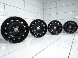 4x Felgi 15' RENAULT 4x100 50 60,1 Czarny