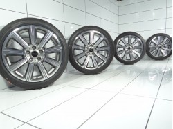 4x Koła 225 40 R18 92 Y MINI 5x112 57 Grafit Polerka