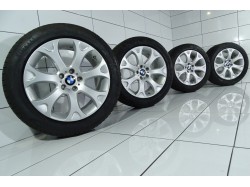 4x Koła 255 50 R19 107 V BMW OE 5x120 48 Srebrny