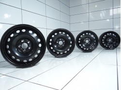 4x Felgi 15' ROVER 5x100 50 56 Czarny