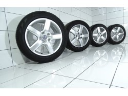 4x Koła 255 50 R19 107 W VOLKSWAGEN OE 5x130 60 Srebrny