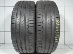 2x Continental PREMIUMCONTACT 6 215 55 R18 99 V  [2021] 80%