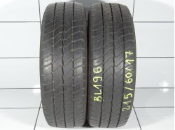 2x Dunlop Econodrive 215 60 R17C 109/107 T  [2019] 90%