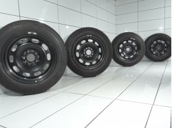 4x Koła 195 65 R16 92 H BMW OE 5x112 47 Czarny mat