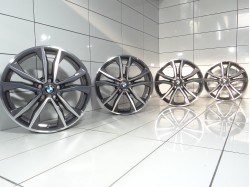 4x Felgi 19' BMW OE 5x112 47 66,6 Grafit Polerka