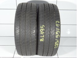 2x Dunlop Econodrive 225 55 R17C 109/107 H  [2019] 80%