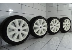 4x Koła 225 45 R18 91 V MINI OE 5x120 52 Biały