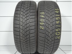 2x Firestone WINTERHAWK3 205 55 R16 91 T  [2017] 80%