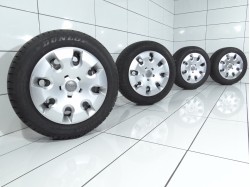 4x Koła 185 60 R15 88 H AUDI OE 5x100 29 Czarny